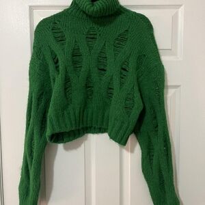 Zara Green Sweater